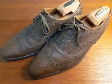 Scotch grain 스코치그레인 브라운 가죽 신발 드레스 슈즈 24