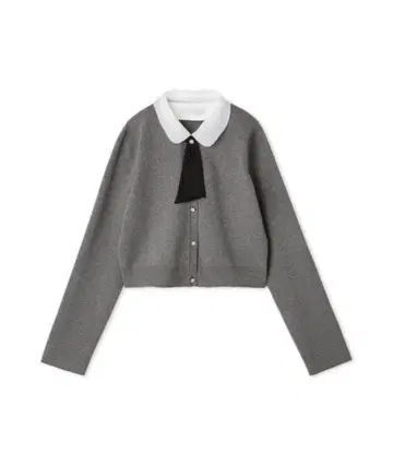 CELFORD 셀포드 디태처블 총침 가디건 그레이 36