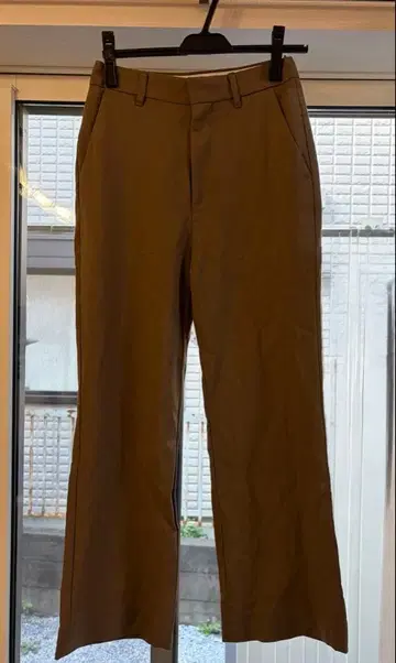 FRAMeWORK 플레어 팬츠 사이즈 36 브라운