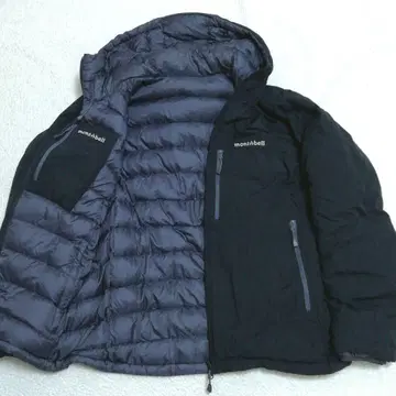 고품질 mont-bell 몽벨 콜로라도 후드티 리버서블 다운 자켓 XL