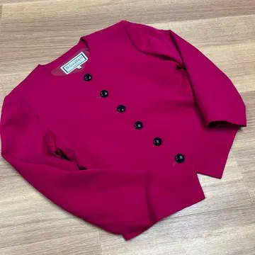 노카라 핑크 버튼 울