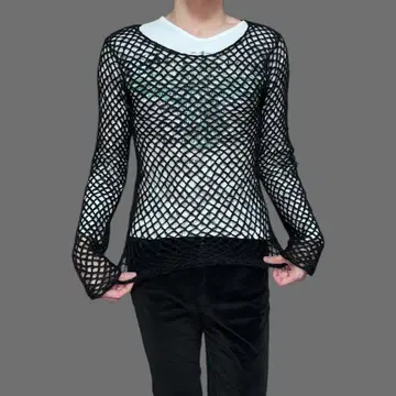 Design see-through knit