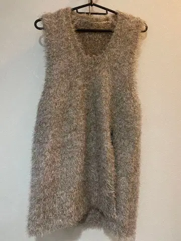 MtoR 슬리브리스 니트 베스트