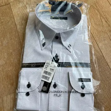미사용 새상품 드레스 셔츠 와이셔츠 모양 안정 MLK