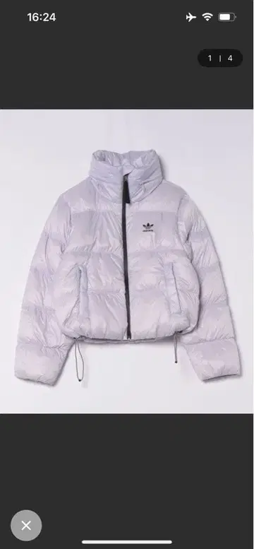 ADIDAS W REGEN DOWN PUFF 아우터 SILVERDAWN