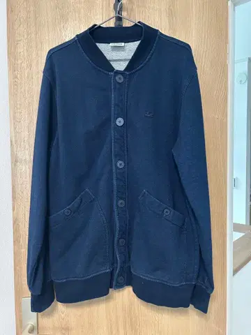 [ LACOSTE ] 맨투맨 블루종 L