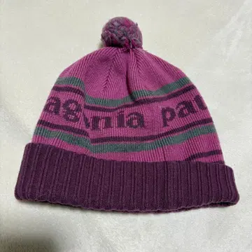 y111613 파타고니아 니트 캡 모자 로고 겨울 ONE