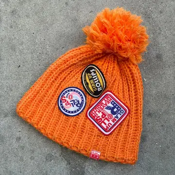 니트 모자 unknown 비니 모자 꽁지 구제 의류