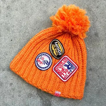 니트 모자 unknown 비니 모자 꽁지 구제 의류