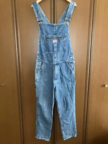 X-LARGE 데님 오버롤 S