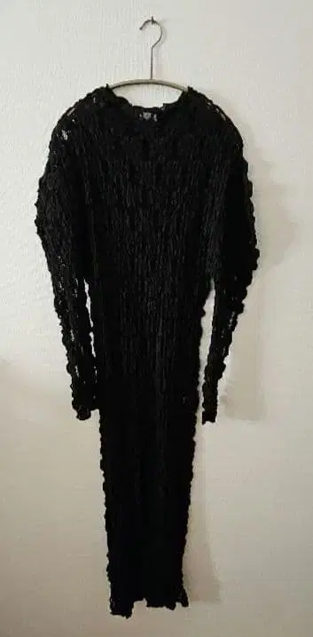 deco depuis 1985 전체 레이스 원피스 (BLACK)