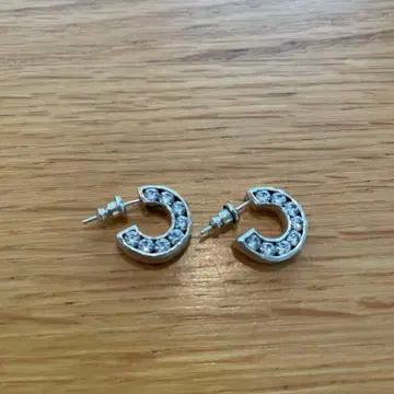 e.m. 지르코니아 후프 귀걸이 덤 포함