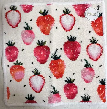 딸기 무늬 손수건 FEILER/LOVERARY