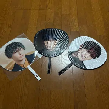 JESSE 부채 3종 세트