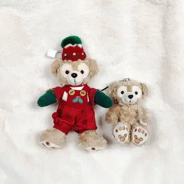 디즈니 더피 크리스마스 2013 인형 배지