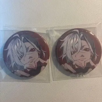 니지산지 쿠츠하 랜덤 캔뱃지 금박