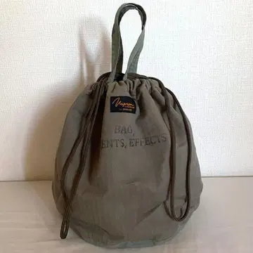 NAPRON x BEAMS BOY 별주 헤링본 페이턴트 백