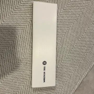 TIE STATION 네이비 넥타이 미사용