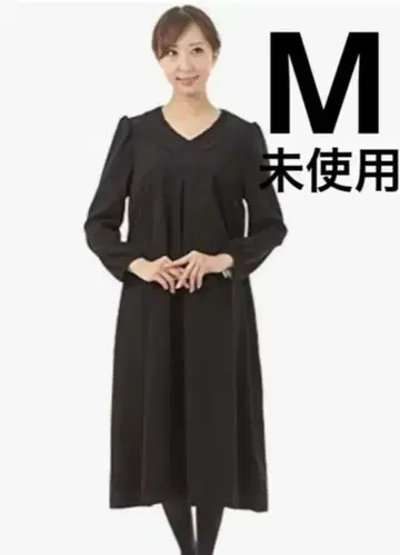 블랙 포멀 M 상복 예복 원피스 레이스 옷깃