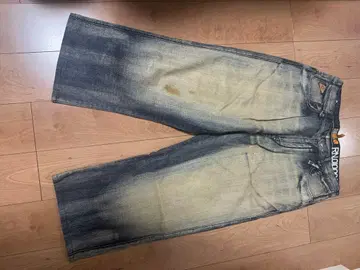 Akademiks RNO10094 데님 와이드 팬츠