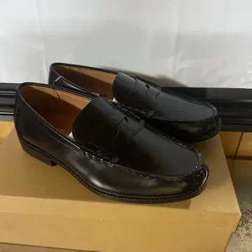 블랙 로퍼 25.0cm