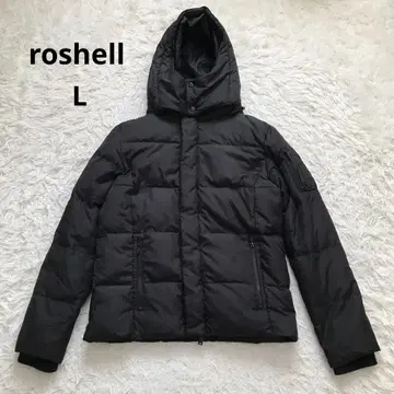 roshell 로쉘 다운 자켓 코트 남성용 L 블랙 블랙
