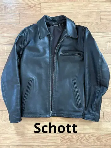 Schott 라이더 자켓 34 블랙 643