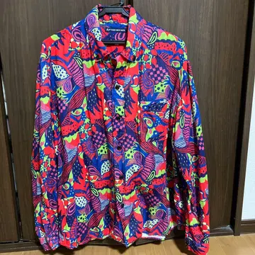 TIGRE BROCANTE 긴팔 셔츠 이시키타 유미 콜라보 형염