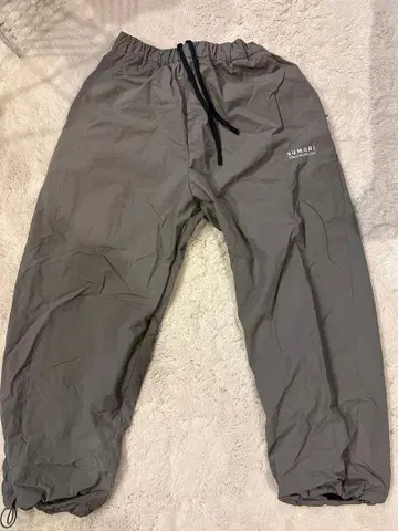 sumari 그레이 나일론 팬츠