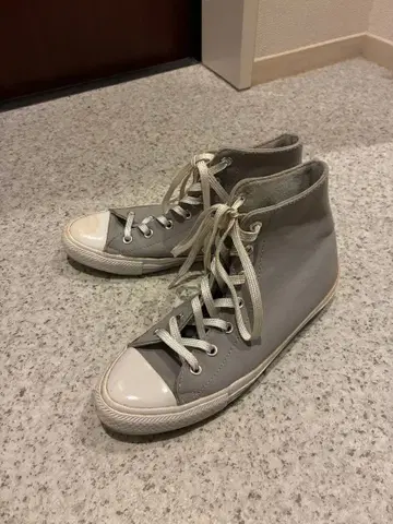 CONVERSE 올스타 그레이 하이컷 스니커즈