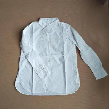 SO 화이트 긴팔 셔츠 코튼 100%