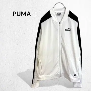 푸마 트랙 자켓 저리 겉옷 스포츠 여성용 로고 XL