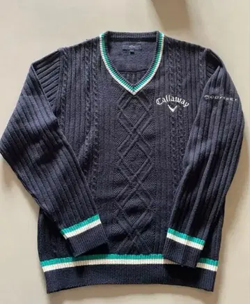 callaway 프로 지급용 스웨터 피케 셔츠 2벌 세트