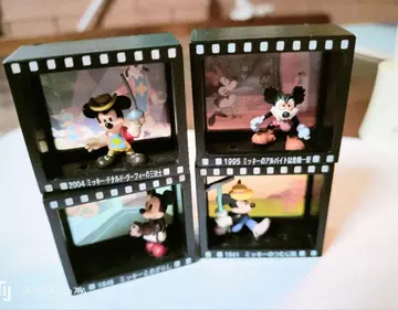 레트로 미키 디오라마 피규어