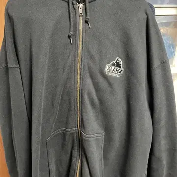 XLARGE 블랙 후드티 XL