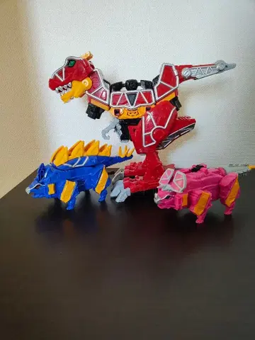 파워레인저 다이노포스 카미츠키 합체 DX 공룡신