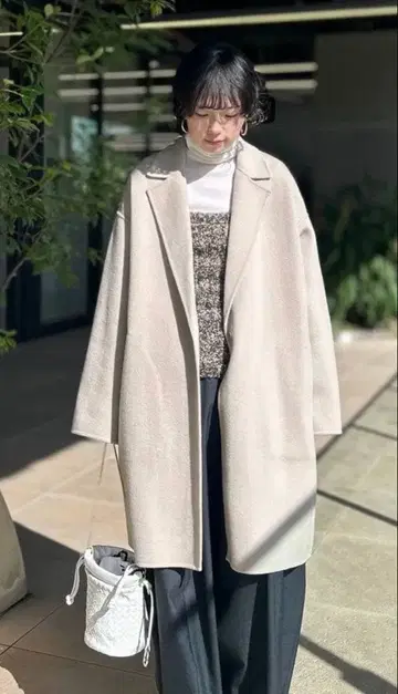 2025년 AW 울 캐시미어 비버 코트