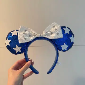 디즈니랜드 시 머리띠 별 무늬