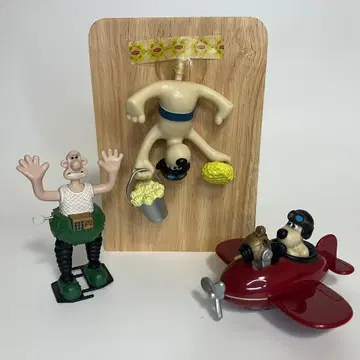 월레스와 그루밋 태엽 포함 피규어 세트