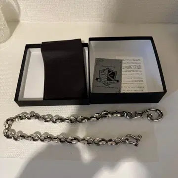 오퍼스 인셉션 실버 코팅 지갑 체인