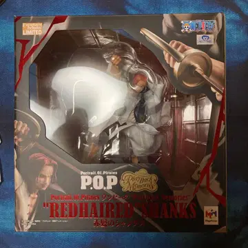 미개봉 원피스 P.O.P 피규어 붉은 머리 샹크스