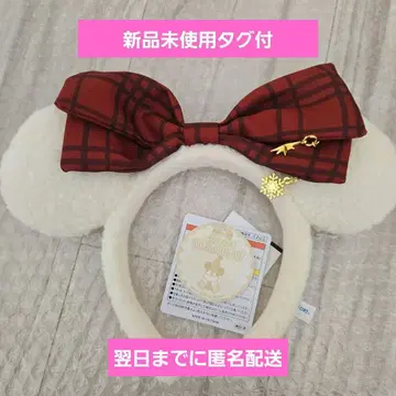 택 포함 미사용 새상품 릴린린 머리띠 디즈니 크리스마스 2025