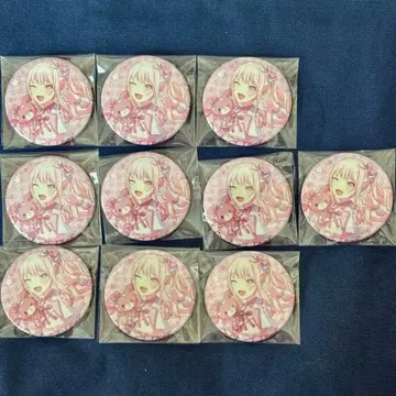 아키야마 미즈키 산리오 캔뱃지 본본리본 10개