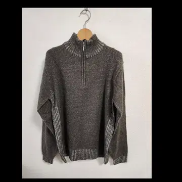 미사용 새상품 택 포함 브라운 계열 하이넥 니트 스웨터 L 사이즈