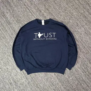 00s GILDAN 자선 맨투맨 네이비 L