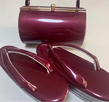 성인식 일본 의류용 백 & 조리 세트