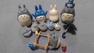 지브리 이웃집 토토로 피규어 키링 세트 미야자키 하야오