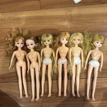 미유님 할인 리카짱 인형 6체 세트 금발