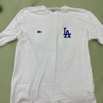 LA 로고 화이트 롱티