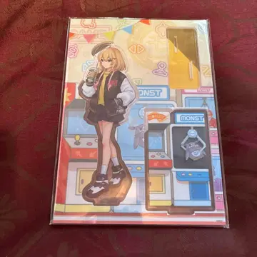 남코 한정판 몬스터 스트라이크 몬스토 아크릴 스탠드 엘르